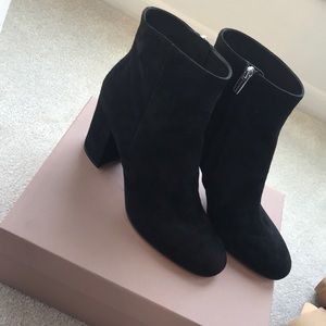 Gianvito Rossi Rolling 85 Black Suede Boots